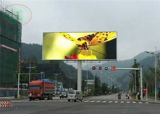 Giá tốt Lắp đặt cố định Bảng hiển thị đèn led treo tường quảng cáo đầy màu sắc ngoài trời P10 trực tuyến