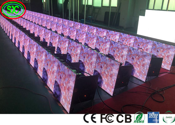 Giá tốt Màn hình hiển thị Led quảng cáo trong nhà HD Bảng điều khiển Led 500 * 500mm P3.91 Led Video Wall Mô-đun Led linh hoạt trực tuyến