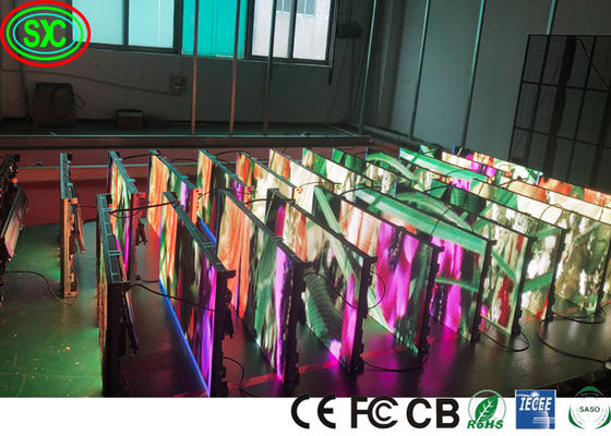 Bên ngoài màn hình LED đầy màu sắc sự kiện sân khấu LED màn hình p3 thuê video led tường