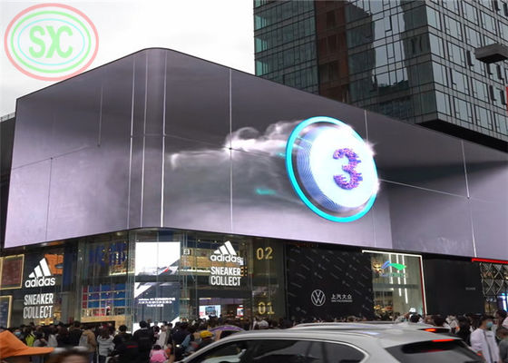 Màn hình LED ngoài trời SMD P10 1R1G1B đầy đủ màu sắc cho quảng cáo