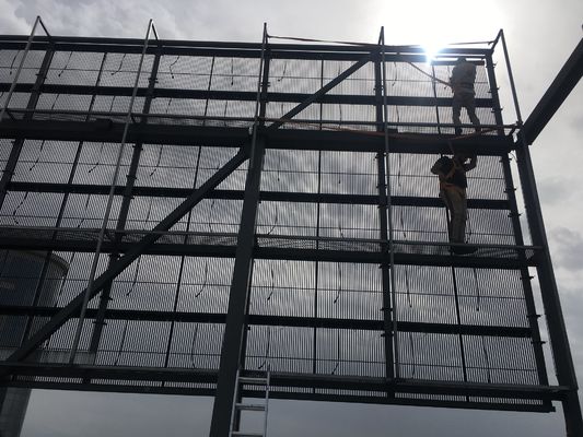 Màn hình LED trong suốt P3.91-7.82 Full Color 1000x1000mm Hiển thị trên kính