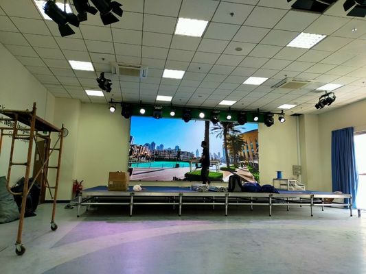 Giá tốt Thiết kế nhiệt tốt Phân tán nhiệt xuất sắc Trong nhà màn hình LED màu đầy đủ 192x192Pixel SMD RGB P3 trực tuyến