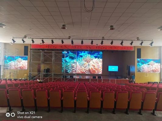 Giá tốt Trong nhà P4.81 cao làm mới đầy đủ màu sắc smd TV quảng cáo tường video 500 * 500mm 500 * 1000mm cho thuê tủ màn hình led trực tuyến