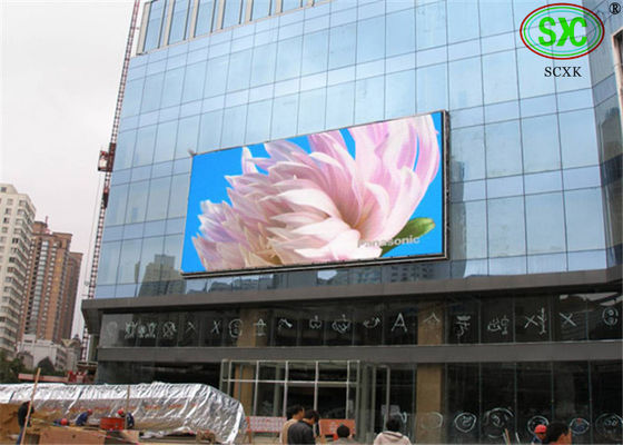 Giá tốt Bảng quảng cáo đèn LED đủ màu DIP346 P16, Trung tâm thương mại Plaza Bảng hiệu đèn LED điện tử trực tuyến