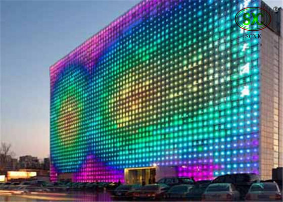 Giá tốt Độ sáng 6000cd / m2 P37.5mm nhiều màu RGB màn LED SMD5050 IP68 trực tuyến