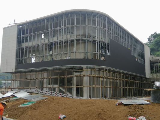 Màn hình Led thương mại cố định Màn hình quảng cáo lớn Video Wall Ngoài trời Màn hình Led P6 Độ nét cao