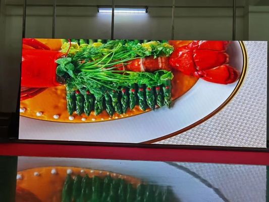 Màn hình LED đầy màu trong nhà có độ phân giải cao với chế độ quét 1/16 tần số làm mới 1200Hz để phát video mượt mà