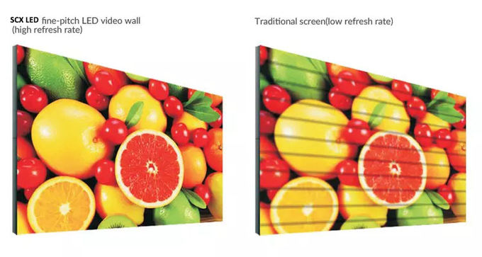 Màn hình LED đủ màu trong nhà Pixel nhỏ P2.5 P3 P4 Dấu hiệu quảng cáo 16 bit Màu sắc