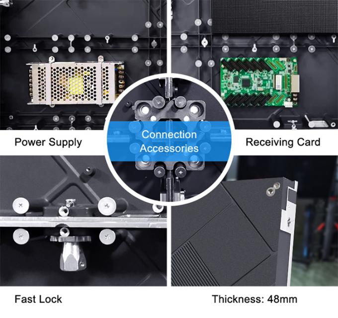 Logo t&ugrave;y chỉnh m&agrave;n h&igrave;nh LED đầy m&agrave;u trong nh&agrave; với giao h&agrave;ng v&agrave; hiệu suất nhanh ch&oacute;ng 2