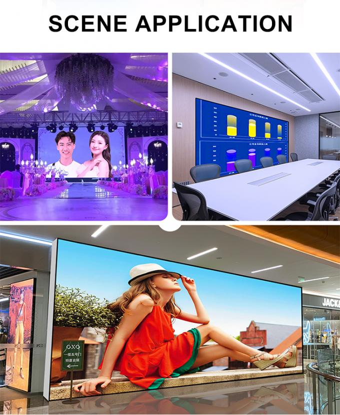 Logo t&ugrave;y chỉnh m&agrave;n h&igrave;nh LED đầy m&agrave;u trong nh&agrave; với giao h&agrave;ng v&agrave; hiệu suất nhanh ch&oacute;ng 4