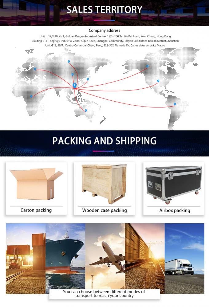 Hệ thống điều khiển Nova Star 600 * 337.5mm M&aacute;y chiếu LED nh&ocirc;m nhỏ cho quảng c&aacute;o 9